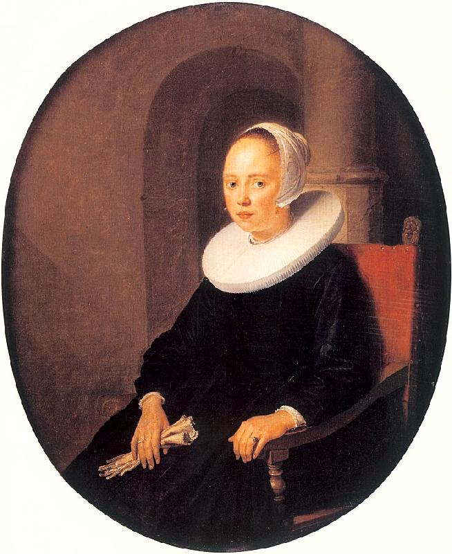 DOU, Gerrit Portrait of a Woman oil painting image